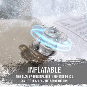 Bouée de ski gonflable pour <span class=keywords><strong>adulte</strong></span> en PVC <span class=keywords><strong>double</strong></span> place, épaissie, résistante au froid, pour ski, surf, tube à neige, <span class=keywords><strong>luge</strong></span> - Product Image 6