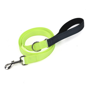 Correa para mascotas Lisa personalizada de fábrica, correa de nailon resistente para perros con mango acolchado de neopreno suave - Product Image 6
