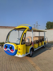 Bus touristique électrique homologué pour la route, design dessin animé, navette de visite, chariot électrique, buggy électrique - Product Image 4