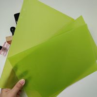 Plaque de polymère photopolymère pour la fabrication de tampons en caoutchouc, lavable à l'eau, pour impression flexo