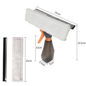 HOLAMOPA Durable Window Scrubber <b>Mop</b> with Spray Bottle and Replaceable <b>Head</b> - Product Image 6