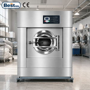 Laveuse-sécheuse industrielle tout-en-un 25 kg à économie d'énergie entièrement automatique 1. Lavage entièrement automatique - Product Image 6