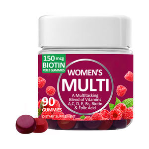 Suministro de 45 <span class=keywords><strong>d</strong></span>ías para mujeres, multivitaminas, vitaminas gomosas, 90 onzas, vitaminas para adultos, ácido fólico <span class=keywords><strong>D</strong></span>, sabor a bayas para mujeres embarazadas - Product Image 1