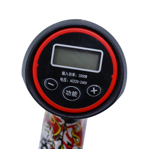 <span class=keywords><strong>Pistolet</strong></span> <span class=keywords><strong>thermique</strong></span> DIY durable 2000W avec affichage numérique, 2 niveaux de température pour l'emballage <span class=keywords><strong>thermique</strong></span> et les travaux de gainage thermorétractable - Product Image 6