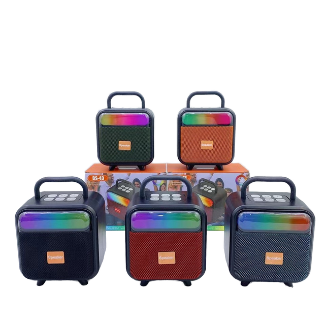 2025 New Wireless for Speaker Desktop Mini Small Speaker Built-in Microphone No Battery No