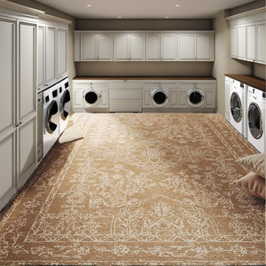 Light Luxury Modern Foldable Imitation Cashmere Fabric <b>Carpet</b> Living Room Dirt-Resistant Easy Care Non-Slip Machine Made - Product Image 2