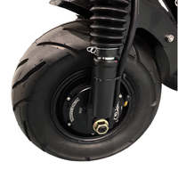 Scooter Eléctrico G14 72V 10000W con Doble Motor, Batería de Litio, Control por Aplicación, Marco de Aleación de Aluminio, 56-70 MPH, Asiento, Luces LED para Adultos