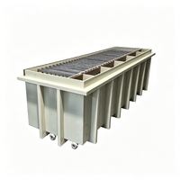 Machine d'électrolyse à diaphragme haute performance avec membrane sélective pour le raffinage de l'Or, de l'Argent et du Cuivre, et la récupération de métaux précieux de haute pureté