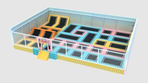 Trampoline d'intérieur multifonctionnel Équipement de <span class=keywords><strong>parc</strong></span> pour les jeux d'enfants et l'amusement pour les centres commerciaux - Product Image 6