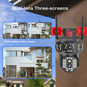 Hongnaer 4MP Smart 3 Screens Outdoor Wireless PTZ Surveillance IP <strong>Camera</strong> V380 Pro Dual Lens 360 Home WiFi CCTV <strong>Security</strong> <strong>Camera</strong> - Product Image 3