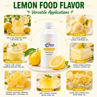 Essence de citron concentrée de qualité alimentaire, soluble dans l'eau, pour boissons, pâtisseries, bonbons, glaces