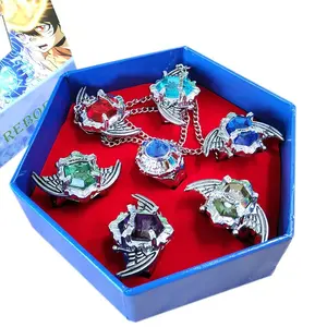 Family Teachers REBORN! Ring Future Chapter Third Generation Ring Necklace Set Wings Animation New Collection Gift