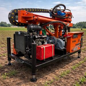 เครื่องเจาะบ่อบาดาลแบบไฮดรอลิกดีเซล ใช้ได้ทั้งน้ำและอากาศ สำหรับงานเกษตรและก่อสร้าง - Product Image 1