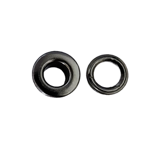 Koperen metalen oogjes, gespen, ringen, platte ronde ringen, bevestigingsmiddelen met ringen voor lederen schoenen, tassen en labels - Product Image 4