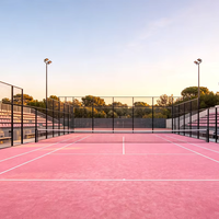 Fabricant de terrains de padel sur mesure, homologué CE, terrains de padel intérieurs et extérieurs de qualité fiable