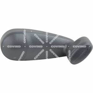 Poignée de lève-vitre côté droit/gauche, gris foncé, plastique, compatible avec Renault PREMIUM KERAX 1a S. KERAX 2a S. MIDLUM 1a S. (5001829808) - Product Image 1