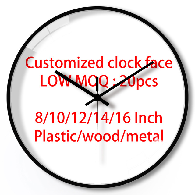 12inch Wall Clock With Digital Readout for Month, Date, Day and Room Temperature