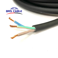 Câble BRS Jhs2x2.5sqmm câble de pompe à eau Submersible CE cuivre Shanghai fil toronné souple Flexible toronné 3 noyaux 14awg ~ 1awg