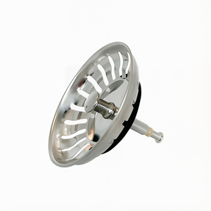 Bouchon <span class=keywords><strong>de</strong></span> vidange moderne en acier inoxydable <span class=keywords><strong>de</strong></span> 4 pouces pour évier <span class=keywords><strong>de</strong></span> <span class=keywords><strong>cuisine</strong></span>, avec filtre anti-colmatage, assemblage facile, nettoyage rapide, drainage efficace - Product Image 1