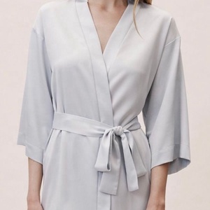 Robe courte <span class=keywords><strong>en</strong></span> <span class=keywords><strong>soie</strong></span> véritable 100% <span class=keywords><strong>Kimono</strong></span> <span class=keywords><strong>en</strong></span> <span class=keywords><strong>soie</strong></span> - Product Image 2