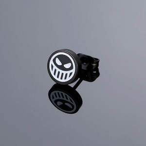 Pendientes Personalizados Elegantes e Impermeables de Acero Inoxidable 316L, Chapados en Oro de 14k y 18k, Pendientes de Moda con Diseño de Anime para Mujer - Product Image 2