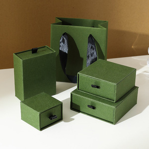 โลโก้ที่กำหนดเองเลื่อนเครื่องประดับกล่องฟอยล์สเปคสไตล์ใหม่ลิ้นชักกระดาษแข็งแหวนต่างหูสร้อยคอเครื่องประดับบรรจุ<span class=keywords><strong>ตัว</strong></span>อย่างฟรี - Product Image 4