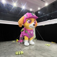 Mascotte gonflable géante Skye, personnage de dessin animé, chien gonflable publicitaire, décoration, modèle animal gonflable de dessin animé