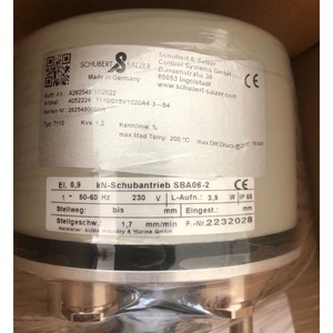 Vanne de régulation SCHUBERTSALZER 7110/015V1020A4-3-S4 pour usage industriel - Product Image 2