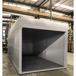 Maisons modulaires pliables et extensibles les plus vendues pour bureaux et rangements de garage avec structure en acier, installation rapide - Product Image 6