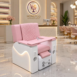 Chaise de salon de manucure et pédicure multifonctionnelle avec couleur et logo personnalisés, extensions de cils, pompe de drainage à ondes massantes - Product Image 1