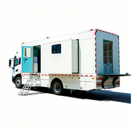 Véhicules d'ambulance mobiles tout-en-un pour opérations DSA avec surveillance hémodynamique et injection de contraste pour la chirurgie vasculaire