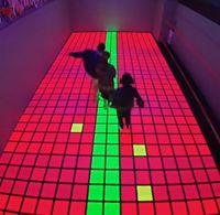 Jeu interactif LED 30 cm à couleurs changeantes, offrant des couleurs vibrantes, amusant pour l'apprentissage et le travail d'équipe, pour tous les âges, école, intérieur