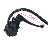 Poignées de moto avec interrupteur de démarrage, 4 pièces, levier de frein pour singe Z50, Z50j, Dax, Ct70, Z50r, 50