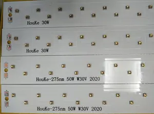50W 365nm 385nm 395nm 405nm UV Dẫn Điện Cao Module Cho 3D In Ấn