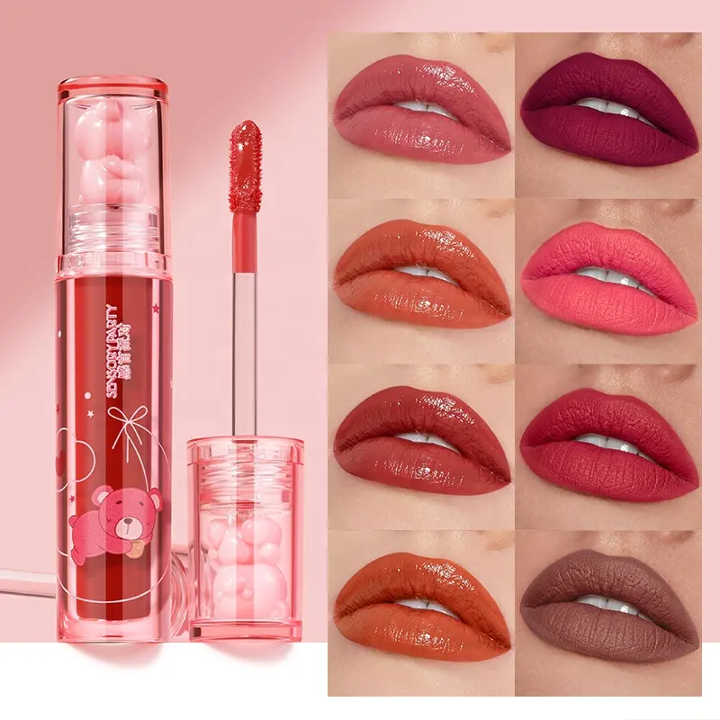 Wholesale Makeup Specular Gloss Lip Gloss Moisturizing Long Lating Waterproof Matte Lip Glaze Vegan Private Label Lipgloss