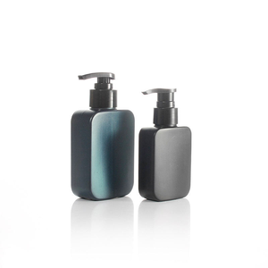 Custom logo Printing 300ml 500ml Clear <b>Empty</b> Lotion <b>Bottle</b> with White Pump <b>Empty</b> Skincare Refillable Container - Product Image 5