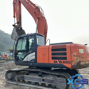 Excavatrice sur chenilles Hitachi ZX200-5G d'occasion 2019, moteur Isuzu japonais d'origine, 20 tonnes, moteur, boîte de vitesses, roulement - Product Image 1