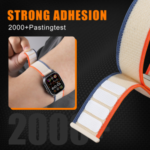 Correa de nailon 2026 para <span class=keywords><strong>Apple</strong></span> <span class=keywords><strong>Watch</strong></span> Series 11 10 46mm 42mm SE 3 Ultra 2 49mm Series 9 <span class=keywords><strong>8</strong></span> 45mm, correa suave <span class=keywords><strong>y</strong></span> transpirable para hombre - Product Image 4