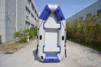 Bateau pneumatique de pêche Baosi Marine PVC pour 2 personnes, capacité 250 kg, longueur 2,1-3 m, avec moteur