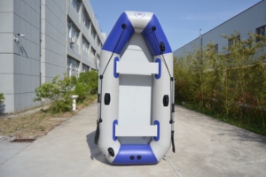 Baosi marino PVC 2 personas piso <span class=keywords><strong>de</strong></span> <span class=keywords><strong>madera</strong></span> <span class=keywords><strong>pesca</strong></span> bote inflable con motor - Product Image 2