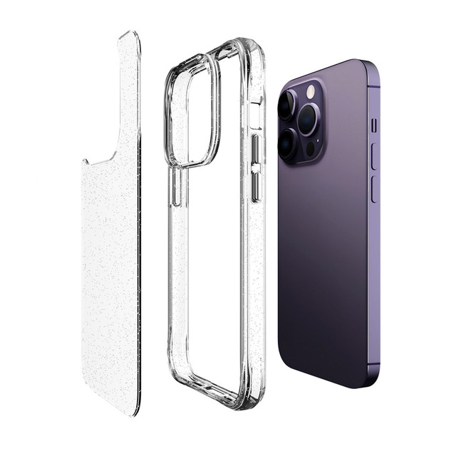 Luxury Bling Glitter Clear Phone Case for iPhone 14 Pro 17Air 16E 15 14 Plus 13 12 11 Pro Max Soft TPU Hard Shockproof Cover