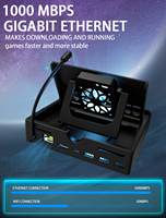 6-en-1 ococking tation Tate para ROG with con oooling an HD2.0 4 @ 60 z juajustable and tand ase NTI-older LIP Hold para sus G lly