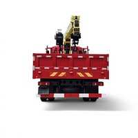 Grue montée sur camion de chantier lourd 8 tonnes à flèche droite Dongfeng 4x2 pour travaux de construction extérieurs