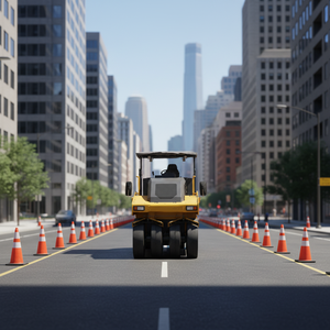 SRT30H-C6 High Precision Hydraulic <strong>Asphalt</strong> Compactor Highway Urban Road Resurfacing Roller - Product Image 5