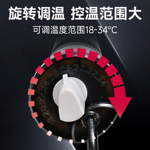 แท่งทำความร้อนสำหรับตู้ปลา Heimizu รุ่น ZU-608 500W อัตโนมัติ ควบคุมอุณหภูมิคงที่ ปลอดภัย ป้องกันการระเบิด - Product Image 2