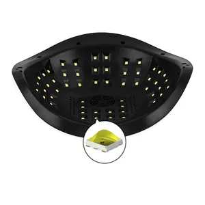 Beauty Salon Manufacturer Automatic Sensing 168w 54LEDS <strong>Pedicure</strong> Lamp Nail Polish Curing <strong>Dryer</strong> for Two Hands - Product Image 4