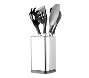 <b>Stainless</b> <b>Steel</b> Cooking Spoon <b>Utensil</b> Holder <b>Kitchen</b> <b>Utensil</b> Holder Metal - Product Image 5