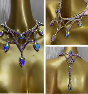 ديي لا قلادة قاعدة ثوب الرقص اللاتينية DIY الرقبة الديكور - Product Image 2