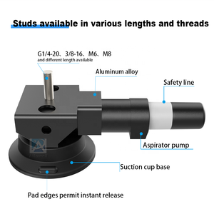 Ventouse d'extérieur de 2,5 pouces, en plastique, pour caméra d'<span class=keywords><strong>action</strong></span> et support de vélo - Product Image 2