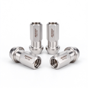 น็อตล้อรถแข่ง M12 1.25 M12 1.5 M14*1.5  ทำจากเหล็กกล้าไร้สนิม SUS316 แบบฐานกรวย - Product Image 1